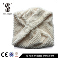 Knit Scarf branco sobreposto Inverno Mulher infinidade Scarves Qualidade Escolha